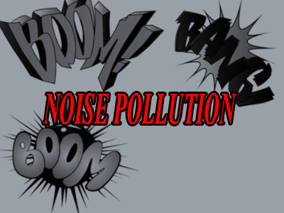 Noise pollution