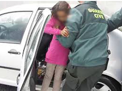 Eight-year-old smuggled to Spain in suitcase