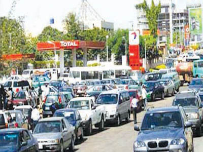 Fuel-scarcity-queue