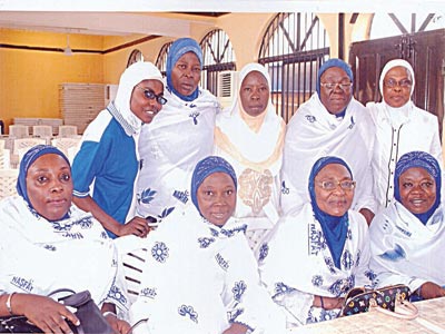 Members of NASFAT Women Wing at the seminar on security