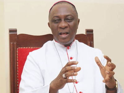 Archbishop of Lagos, His Grace, Most Rev. Dr. Alfred Adewale Martins. PHOTO:linkis.com